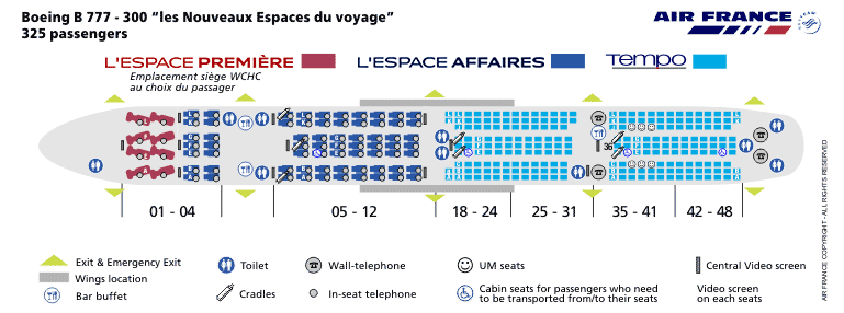 Ba 777 300 seat map